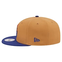 Men's New Era Khaki/Royal Los Angeles Dodgers Ice Cream 9FIFTY Snapback Hat