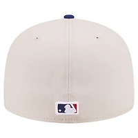 Men's New Era  Khaki Los Angeles Dodgers City Icon 59FIFTY Fitted Hat