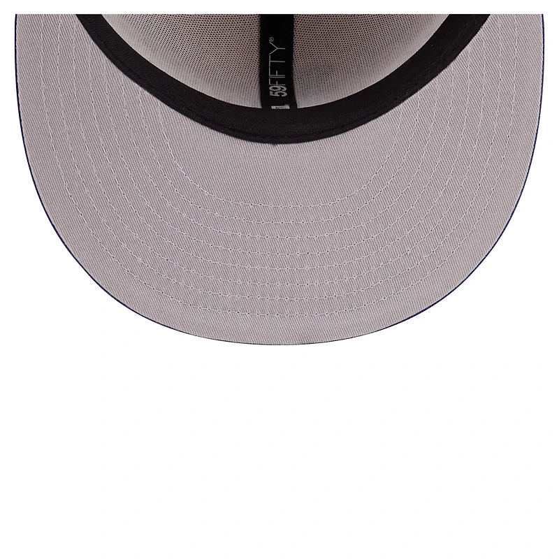 Men's New Era  Khaki Los Angeles Dodgers City Icon 59FIFTY Fitted Hat