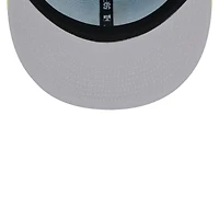 Men's New Era Light Blue/Neon Green Los Angeles Dodgers Spring Color Two-Tone 59FIFTY Fitted Hat