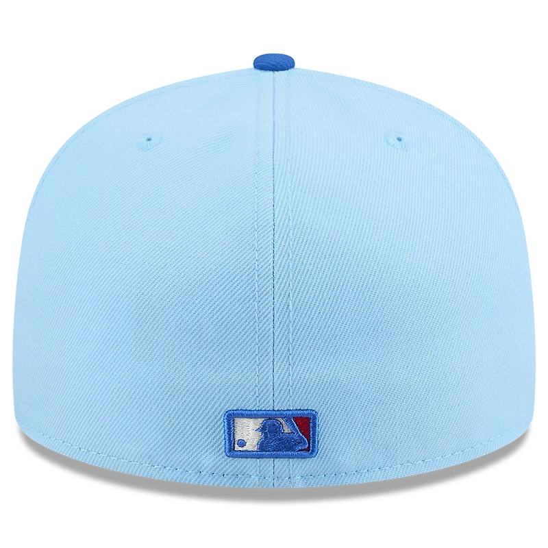 Casquette ajustée New Era 59FIFTY bleu clair/bleu royal des Dodgers de Los Angeles 2025, 4 juillet