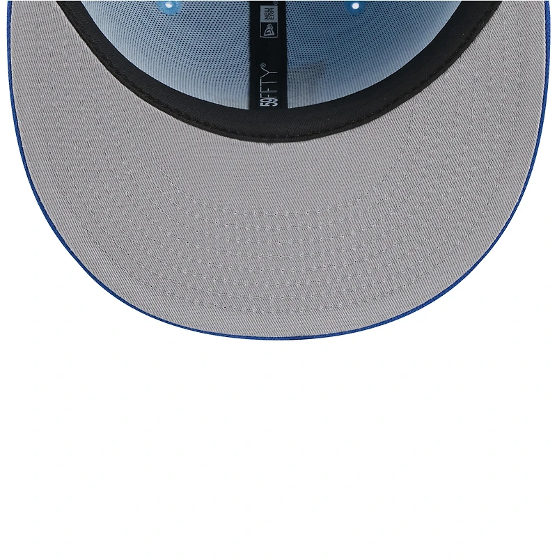 Casquette ajustée New Era 59FIFTY bleu clair/bleu royal des Dodgers de Los Angeles 2025, 4 juillet