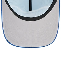 Casquette snapback golfeur New Era bleu clair/bleu royal des Dodgers de Los Angeles 2025 pour homme