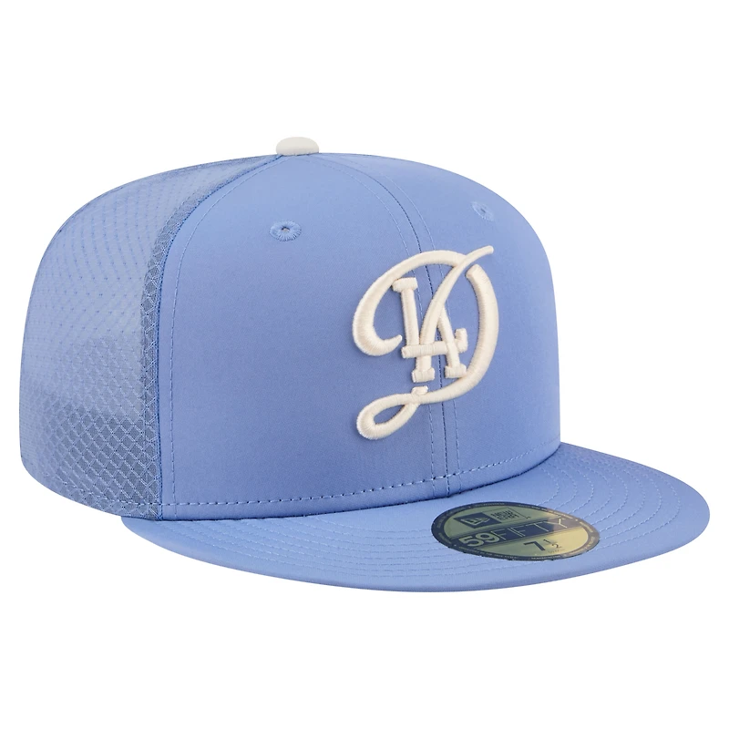 Men's New Era Light Blue Los Angeles Dodgers City Connect 59FIFTY Fitted Hat