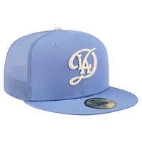 Men's New Era Light Blue Los Angeles Dodgers City Connect 59FIFTY Fitted Hat