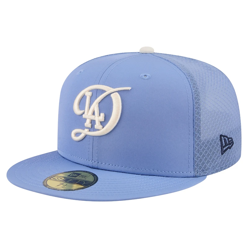 Men's New Era Light Blue Los Angeles Dodgers City Connect 59FIFTY Fitted Hat