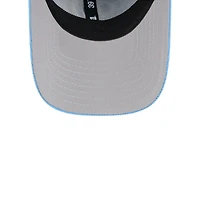 Casquette d'entraînement au bâton City Connect 39THIRTY Flex bleu clair New Era pour homme des Dodgers de Los Angeles