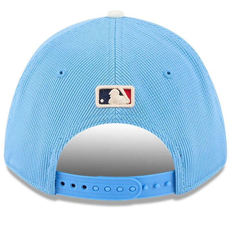 Men's New Era Light Blue Los Angeles Dodgers City Connect Batting Practice 9FORTY M-Crown Adjustable Hat