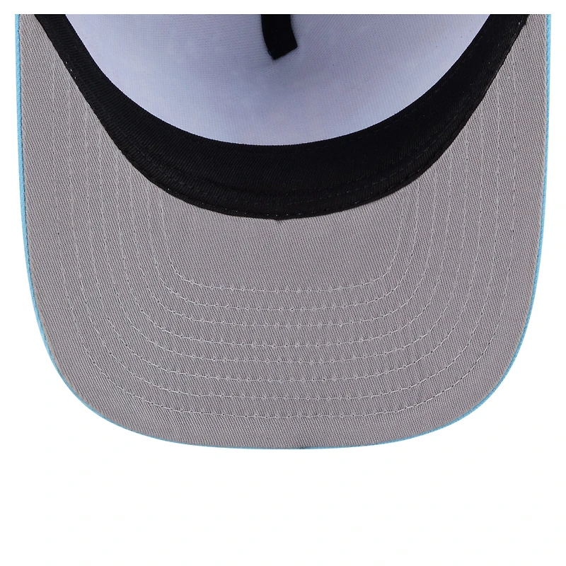 Men's New Era  Light Blue Los Angeles Dodgers Deep Water Pre-Curved 9FIFTY A-Frame Snapback Hat