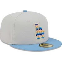 Casquette ajustée 59FIFTY Beach Front des Los Angeles Dodgers New Era pour homme