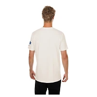 Men's New Era  Natural Los Angeles Dodgers Golf Mascot T-Shirt