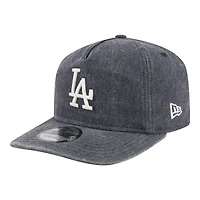 Men's New Era  Navy Heather Los Angeles Dodgers Throwback Denim Classic 19TWENTY Adjustable Hat