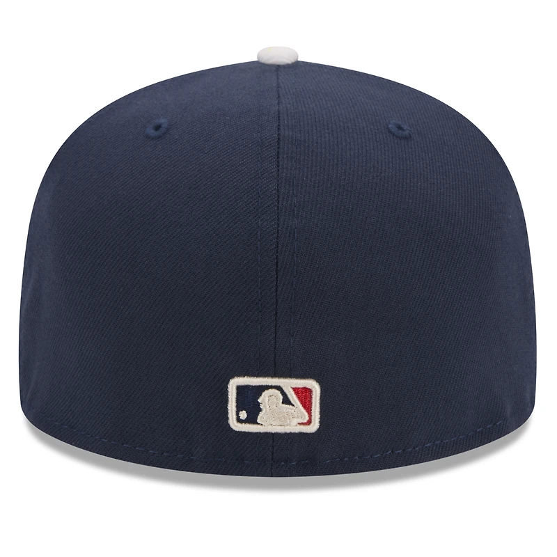 Casquette ajustée 59FIFTY New Era pour hommes des Dodgers de Los Angeles 2024 City Connect bleu marine