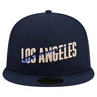 Men's New Era Navy Los Angeles Dodgers City Connect 59FIFTY Fitted Hat