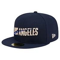 Men's New Era Navy Los Angeles Dodgers City Connect 59FIFTY Fitted Hat