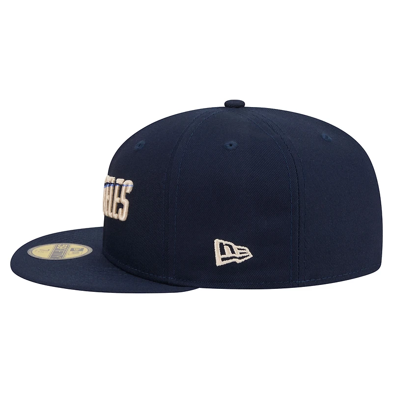 Men's New Era Navy Los Angeles Dodgers City Connect 59FIFTY Fitted Hat