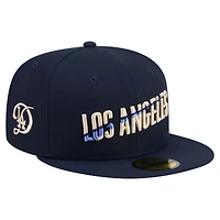 Men's New Era Navy Los Angeles Dodgers City Connect 59FIFTY Fitted Hat