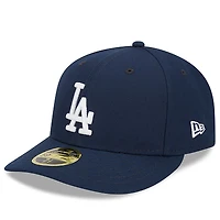 Casquette ajustée 59FIFTY pour homme Los Angeles Dodgers Oceanside Low Profile bleu marine New Era
