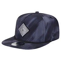 Men's New Era Navy Los Angeles Dodgers Printed Golfer Snapback Hat