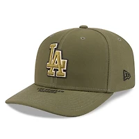 Men's New Era  Olive Los Angeles Dodgers 2026 Armed Forces Day 9SEVENTY Adjustable Hat