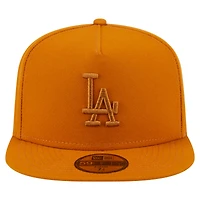 Casquette ajustée A-Frame 59FIFTY orange des Dodgers de Los Angeles pour homme New Era