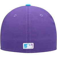 Men's New Era Purple Los Angeles Dodgers Vice 59FIFTY Fitted Hat