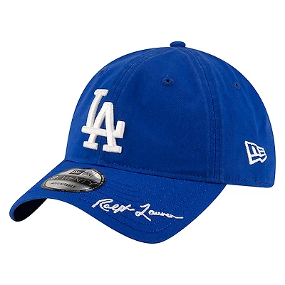 Men's New Era Ralph Lauren x MLB  Royal Los Angeles Dodgers 9TWENTY Adjustable Hat