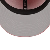 Men's New Era Red Los Angeles Dodgers 2023 Spring Color Basic 59FIFTY Fitted Hat