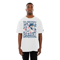 Men's New Era Roki Sasaki White Los Angeles Dodgers Player T-Shirt