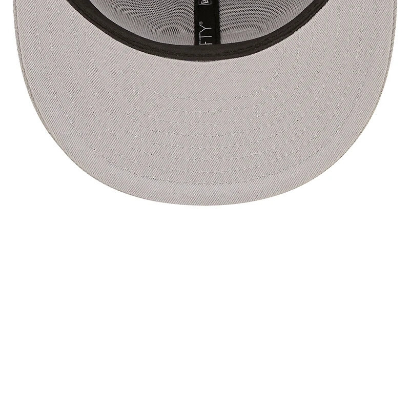 Casquette ajustée 59FIFTY Letterman des champions séries mondiales 2020 Los Angeles Dodgers New Era pour homme, bleu roi/gris