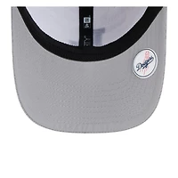 Casquette New Era 39THIRTY Flex Clubhouse MLB 2025 Los Angeles Dodgers Royal/Gris pour homme