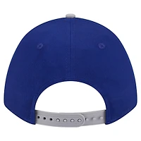 Men's New Era Royal/Gray Los Angeles Dodgers Arch 9FORTY A-Frame M-Crown Adjustable Hat