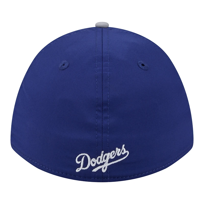 Men's New Era Royal/Gray Los Angeles Dodgers Rope M-Crown A-Frame 39THIRTY Flex Hat