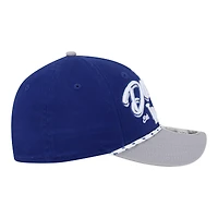 Men's New Era Royal/Gray Los Angeles Dodgers Team Loyal 9FORTY M-Crown Adjustable Hat