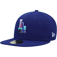 Men's New Era Royal Los Angeles Dodgers 1988 World Series Polar Lights 59FIFTY Fitted Hat
