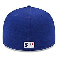 Men's New Era Royal Los Angeles Dodgers Clubhouse Low Profile 59FIFTY Fitted Hat