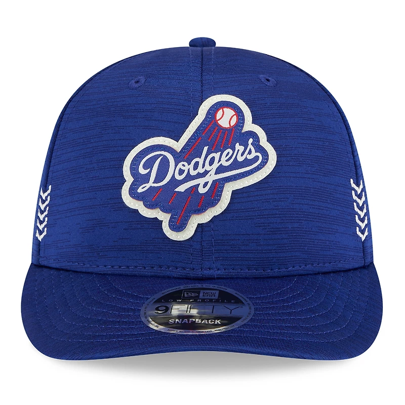 Men's New Era Royal Los Angeles Dodgers 2024 Clubhouse Low Profile 9FIFTY Snapback Hat