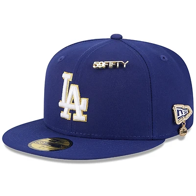 Men's New Era  Royal Los Angeles Dodgers 2025 59FIFTY Day Fitted Hat with Pins