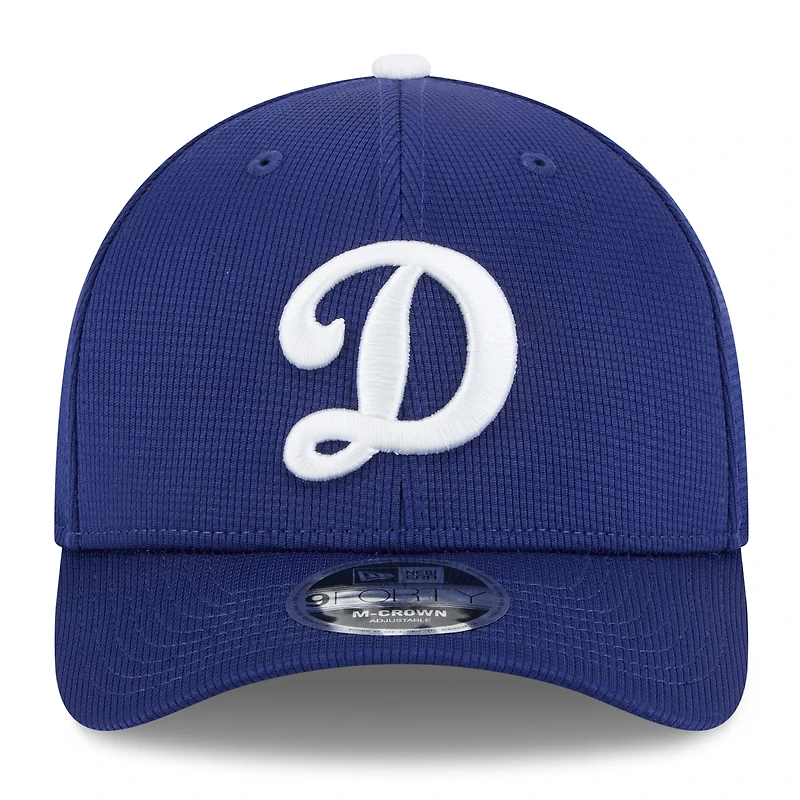 Men's New Era  Royal Los Angeles Dodgers 2025 Batting Practice 9FORTY M-Crown Adjustable Hat