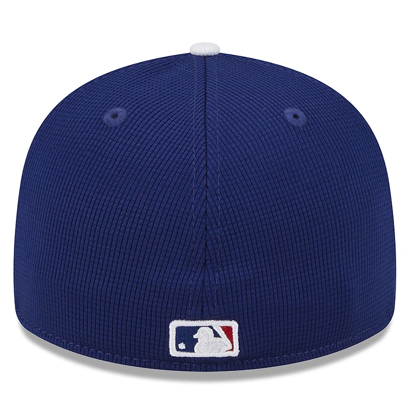 Men's New Era  Royal Los Angeles Dodgers 2025 Batting Practice Low Profile 59FIFTY Fitted Hat