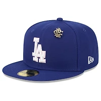 Casquette ajustée New Era Royal Los Angeles Dodgers 2025 Big League Chew 59FIFTY pour homme