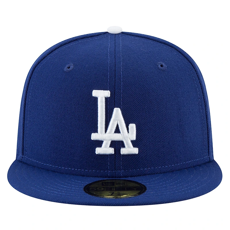 Men's New Era Royal Los Angeles Dodgers 2025 Champions Samurai Side Patch 59FIFTY Fitted Hat