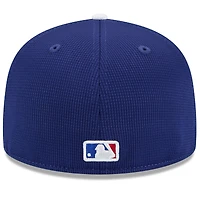 Men's New Era  Royal Los Angeles Dodgers 2025 Spring Training 59FIFTY Fitted Hat