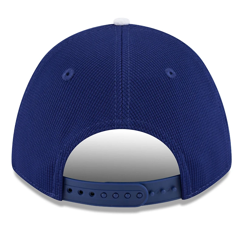 Casquette ajustable 9FORTY bleu foncé pour homme New Era Los Angeles Dodgers 2025 Spring Training
