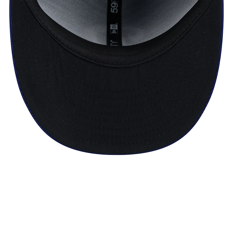 Casquette ajustée à profil bas 59FIFTY bleu foncé pour homme New Era Los Angeles Dodgers 2025 Spring Training