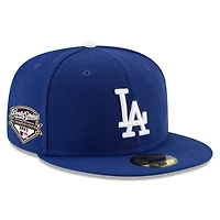 Men's New Era Royal Los Angeles Dodgers 2025 World Series Champions 59FIFTY Fitted Hat