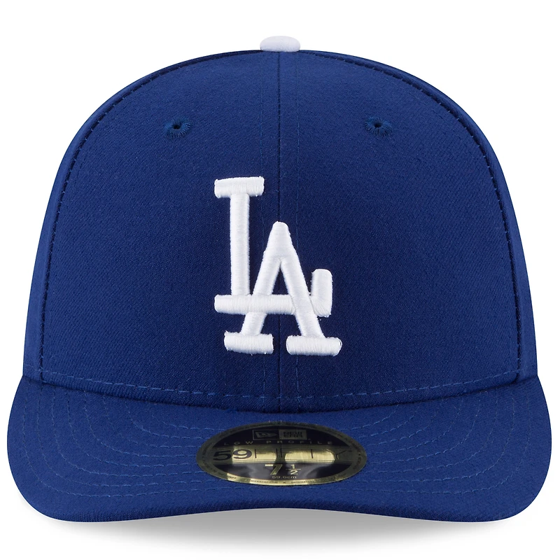 Men's New Era Royal Los Angeles Dodgers 2025 World Series Side Patch Low Profile 59FIFTY Fitted Hat