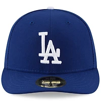 Men's New Era Royal Los Angeles Dodgers 2025 World Series Side Patch Low Profile 59FIFTY Fitted Hat