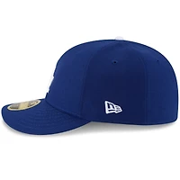 Men's New Era Royal Los Angeles Dodgers 2025 World Series Side Patch Low Profile 59FIFTY Fitted Hat