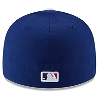 Men's New Era Royal Los Angeles Dodgers 2025 World Series Side Patch Low Profile 59FIFTY Fitted Hat